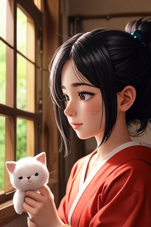 Con Sâu Tình Yêu Của Con Mèo Trừu Tượng